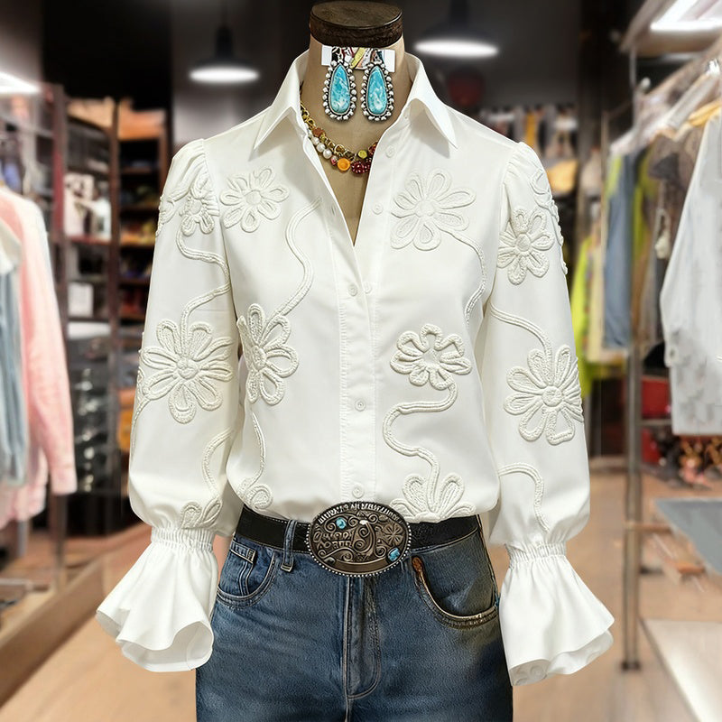 Tania | Blusa con Estampado Floral