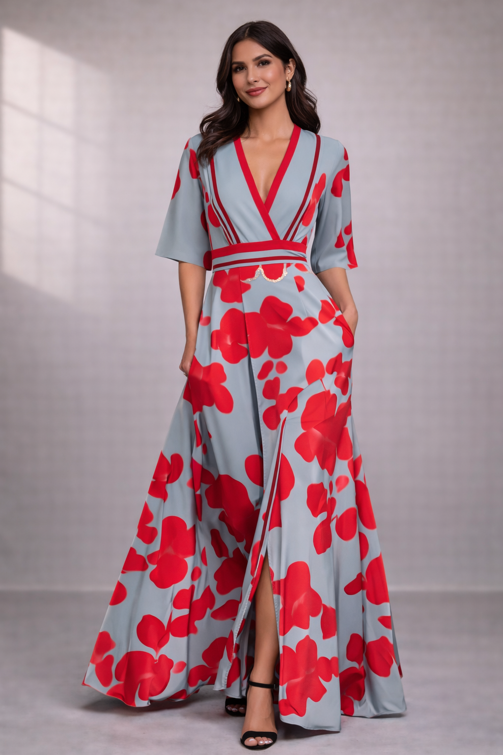 Ángeles | Elegante Vestido de Flores